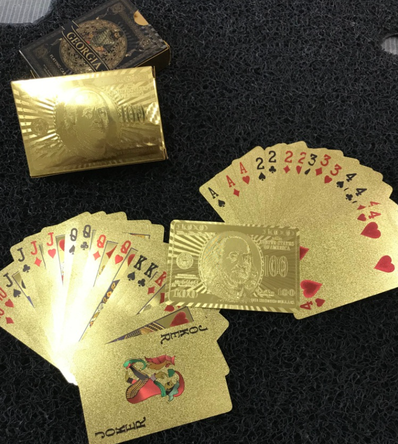 Wasserfeste Golden & Carbon Cards